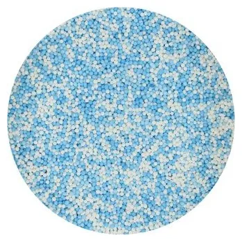 Jedlá dekorace na dort Cukrový máček FunCakes Baby blue mix 80g