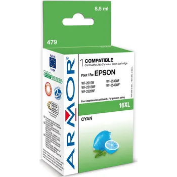 Cartridge Epson C13T163240 - T163240 kompatibilní modrá Armor