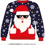 Vánoční dětský svetr se Santou 5-6 let