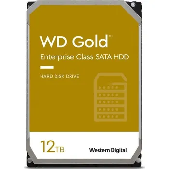Ukládání dat WD GOLD WD122KRYZ 12TB, SATA III 3.5", 512MB 7200RPM, 255MB/s, CMR, Enterprise