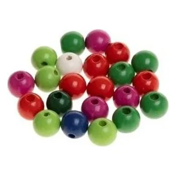 Set školních potřeb Koraliki drewniane do nawlekania 16mm 22szt