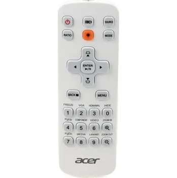Projektor ACER Universal Remote Controller J3 25 keys, white, enter, Laser stand-alone package