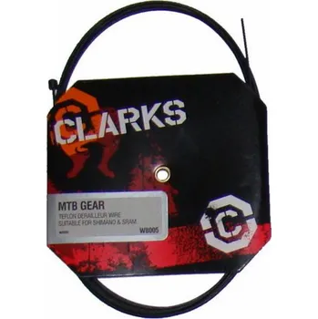 Lanko pro jízdní kolo Clarks CLARK'S LONG LIFE TEFLON lanko přesmykače Mtb