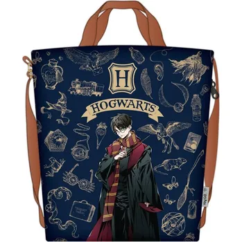 Taška: Harry Potter (Navy & Gold)