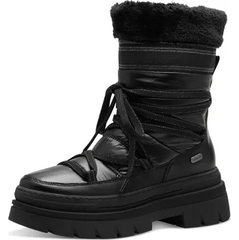 Dívčí sněhule DÁMSKÉ SNĚHULE MARCO TOZZI 2-26288-41,43 098 ČERNÁ Barva: ČERNÁ COMB, Velikost: 38