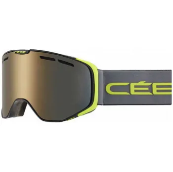 Lyžařské brýle Cébé VERSUS matt black grey lime/amber flash