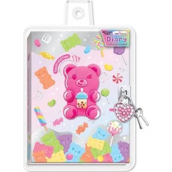 Zápisník Tajný Deník se zámkem GUMÍK