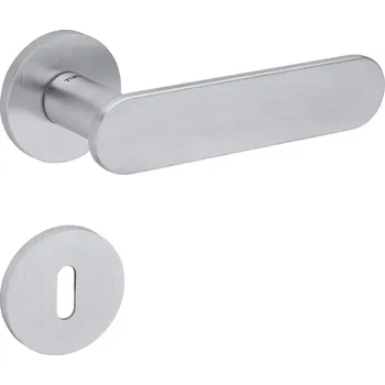 Dveřní kování TI - NELA - R 4158 5S rozety BB, klika/klika OCS - Chrom broušený (96)