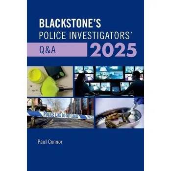 Cizí jazyk Blackstone's Police Investigators' Q&A 2025 - Connor, Paul