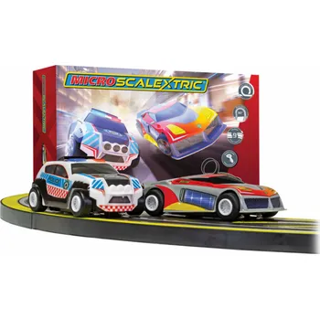 autodráha Autodráha MICRO SCALEXTRIC G1149P - Law Enforcer Mains Powered Race Set (1:64)