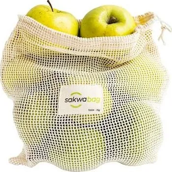 Dóza na potraviny Pytel-vak-síťka na chléb, ovoce 25x30cm, bavlna