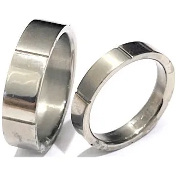 Prsten Ráj snubních prstenů | Snubní prsteny z titanu skladem - 4568