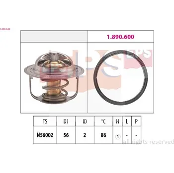 Těsnění motoru Termostat, chladivo EPS 1.880.949
