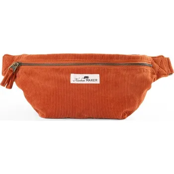 Ledvinka Alaskan Maker Manšestrová crossbody ledvinka Willow Rust 1,75l
