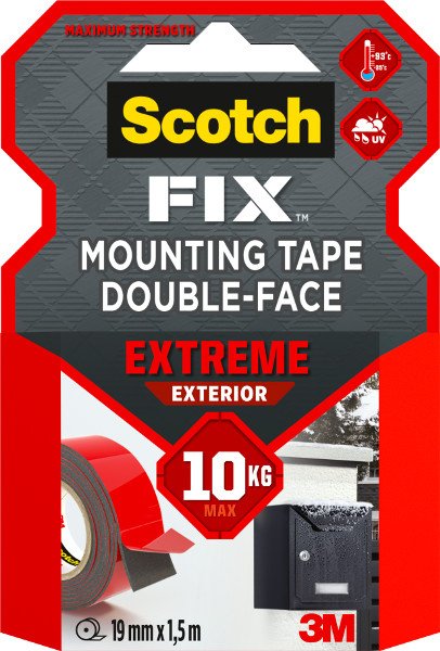 Montážní páska Scotch super silná 1,5m exteriér