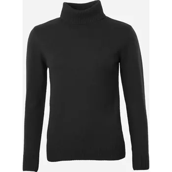 Dámský svetr Dámský rolák Kašmír Černá XXL