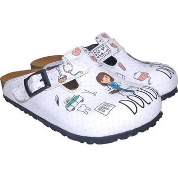 Dámská zdravotní obuv Dámské nazouváky Calceo SRK841 pro doktorky a sestřičky 36