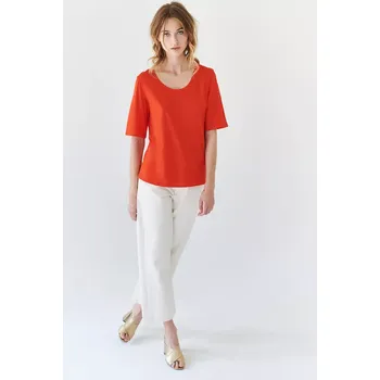 Dámské tričko Dámské tričko Merino Basic 140 Korálová L