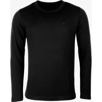 Pánská mikina Vlněná mikina WAFFLE 270 Černá S