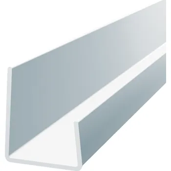 Stavební profil Lemovací profil 12,5 mm 2,5 m bílá