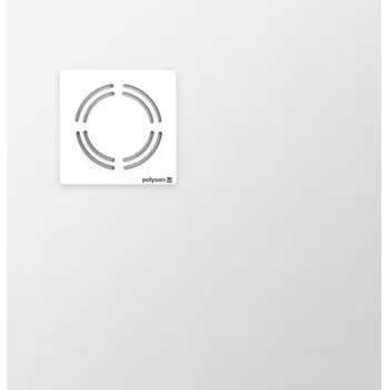 Sprchová vanička Flexia 90x90 vanička z litého mramoru, řezatelná, čtvercová, bílá mat 71546MAT