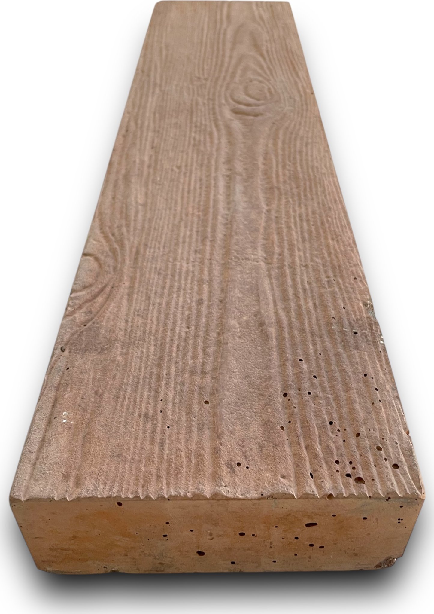 Báča Beton Betonový pražec (dlažba) v imitaci dřeva (60 × 15 × 5 cm) Barva: Světle hnědá