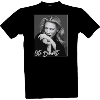 Tričko s potiskem Cate Blanchett pánské