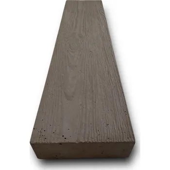 Dlažba Báča Beton Betonový pražec v imitaci dřeva (60 × 15 × 5 cm) Barva: Tmavě hnědá