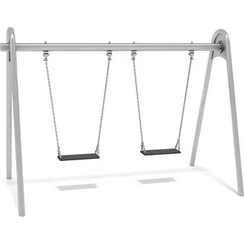 Dětská houpačka Playground System Houpačka z nerezu pro dvě děti 13201 - výška pádu 1 m