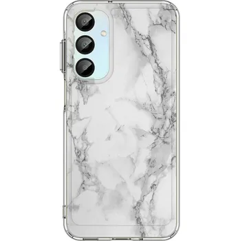 Pouzdro na mobilní telefon Kryt STYLE Samsung A16 pevný Mramor bílý (obal neboli pouzdro na Samsung A16)