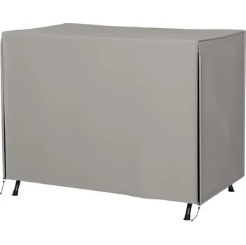 Krycí plachta Outsunny kryt na zahradní houpačku, ochranný kryt na hollywoodskou houpačku, kryt, nepromokavý, ochrana proti slunci, Oxford, šedý 205 x 124 x 164 cm