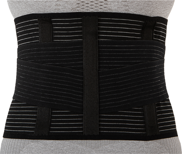 Meyra LS SUPPORT Qmed Bederní pás s výztuhami, Velikost L - obvod pasu 81 - 96 cm