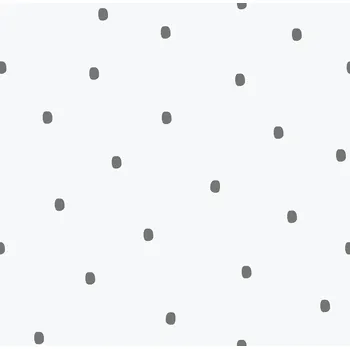 Tapeta ICH Wallcoverings Vliesová tapeta na zeď, bílo-černá, puntíky, flíčky, 291-4, Enzo, ICH Wallcoverings, velikost 10,05 x 0,53 m