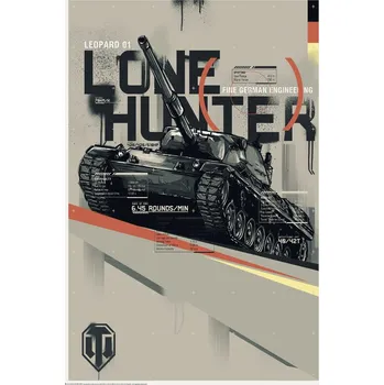 Plakát Plakát, Obraz - World of Tanks - German Engineering