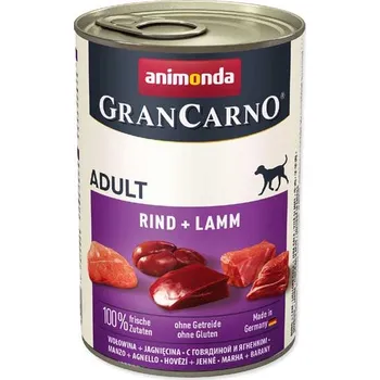Krmivo pro psa Animonda Gran Carno hovězí + jehně Hm: 400 g