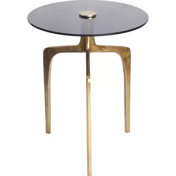 Obývací pokoj Odkládací stolek ABSTRACT 55 CM mosaz