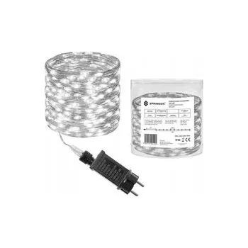 LED řetěz Nano Ježek - 3m, 300LED, 8 funkcí, IP44, studená bílá