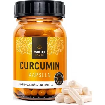 Speciální výživa WoldoHealth Curcumin s Piperinem -120 kapslí (WOLDOHEALTH)