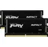 Operační paměť Kingston FURY Impact 64 GB (2x 32 GB) DDR5 5600 MHz (KF556S40IBK2-64)