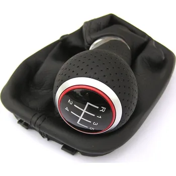 Hlavice řadicí páky TSM Tuning Řadící páka Škoda Octavia I (1996 - 2000) s manžetou, 5 rychlostí, design S-LINE