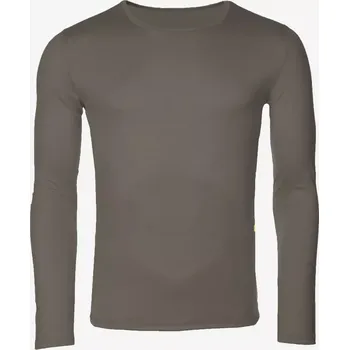 Pánské tričko Pánské funkční triko Merino 140 dlouhý rukáv Khaki L