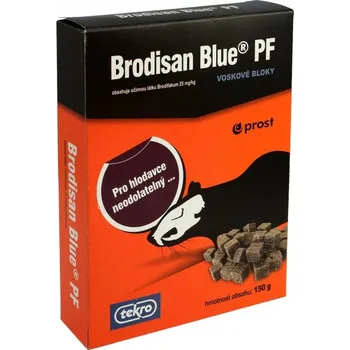 Hubení hlodavce BRODISAN BLUE® PF 150 g