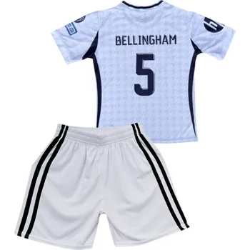 Numberoplus Dětský Fotbalový dres Komplet Real Madrid FC - Bellingham 5 Velikost: 9-let.(vel.128)