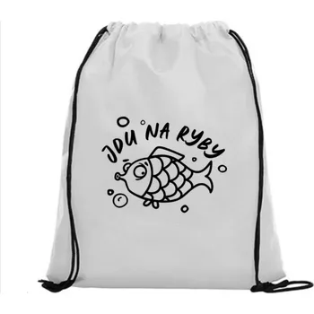 Vak na záda - Jdu na ryby Černá