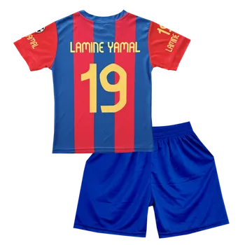 Numberoplus Dětský fotbalový dres Komplet FC Barcelona - Lamine Yamal 19 F4 Velikost: 7-let.(vel.116)