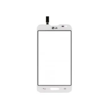 Dotykové sklo LG D280 L65 white - LG L65 D280 D280N - Bílá dotyková vrstva, dotykové sklo, dotyková deska + flex