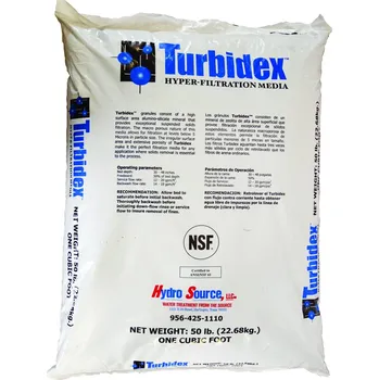 filtrační náplň Turbidex filtrační zeolit 0,5-1,2mm Množství: 28,3 litru