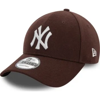 Módní doplněk New Era 9Forty New York Yankees Melton Wool kšiltovka - 0 - hnědá - one-size