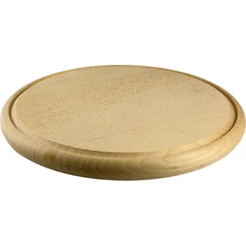 Kuchyňské prkénko prkénko BUK d25x2 kulaté s drážkou