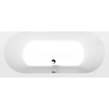 Levana obdélníková vana 170x80x39 cm, bílá mat 71745.11